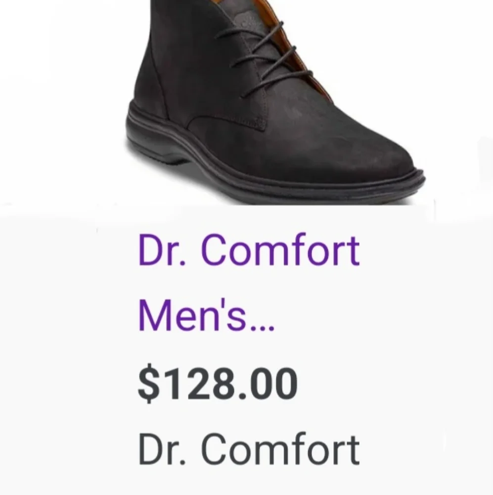 Dr Comfort Orthopedic Chukka Boots
